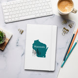 Lake Geneva notebook Wisconsin area-local gift idea personalized-boating fishing sailing keepsake Fontana Williams Bay-Writing for Southwest Wisco paper pad-Popular Best Seller