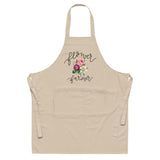 Cut Flower Garden Flower Work Apron, Flower Gardener Gift Idea, Flower Farmer Work Apron Decorative, Flower Cart Farmers Market, Redoute